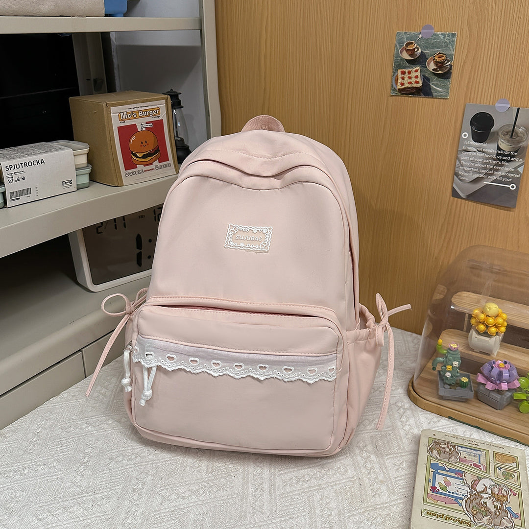 Stylischer kompakter Mini-Rucksack mit niedlichen Akzenten Karnz