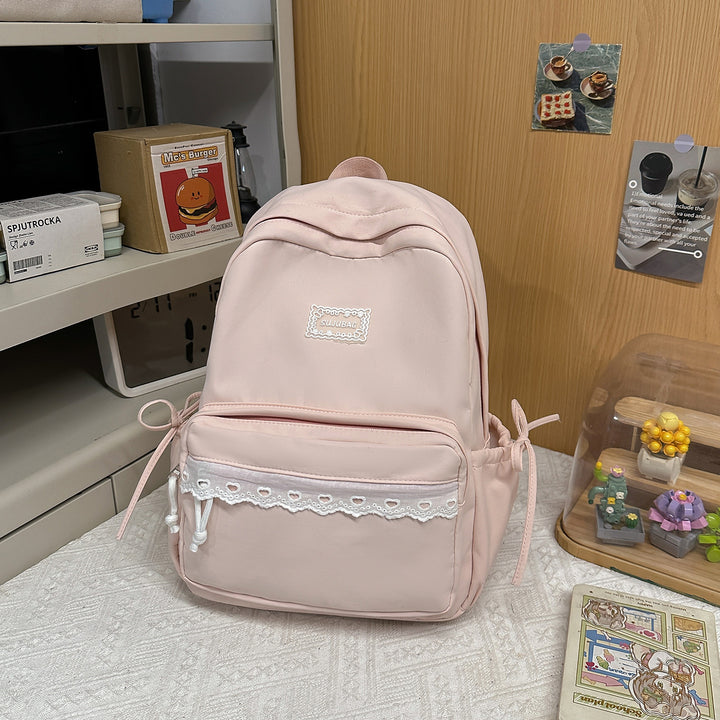 Stylischer kompakter Mini-Rucksack mit niedlichen Akzenten Karnz