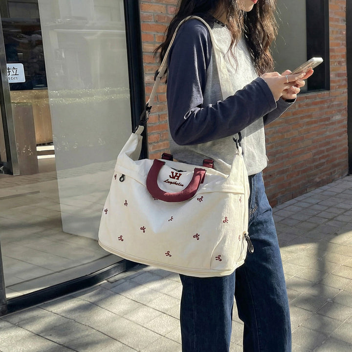 Bestickte Reise-Holdall Karnz