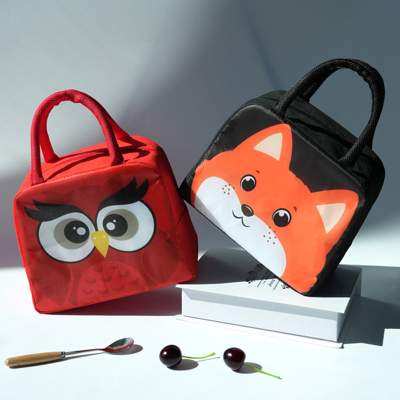 Stilvolles Pinguin-Themen Isolierte Lunch Tasche Karnz