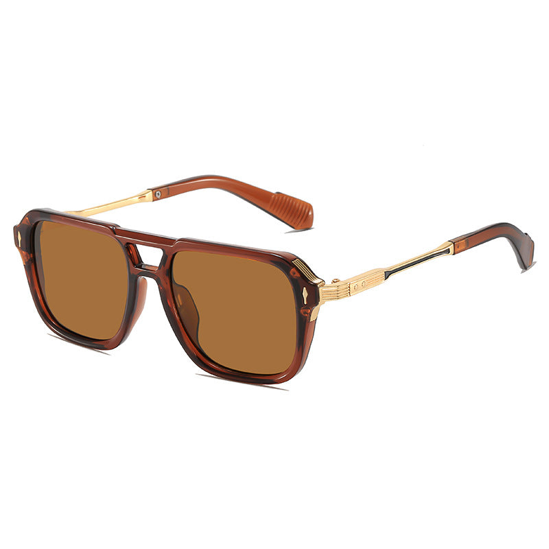 Bold Geometrischer Rahmen Sonnenbrille Karnz