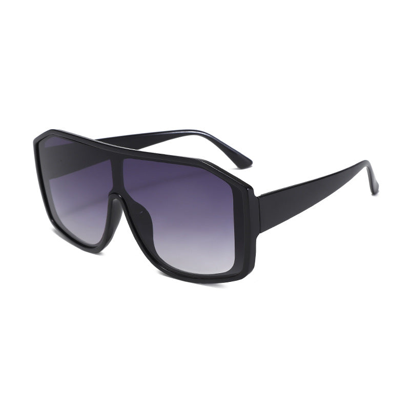 Damen Modische Oversized-Sonnenbrille im futuristischen Design Karnz