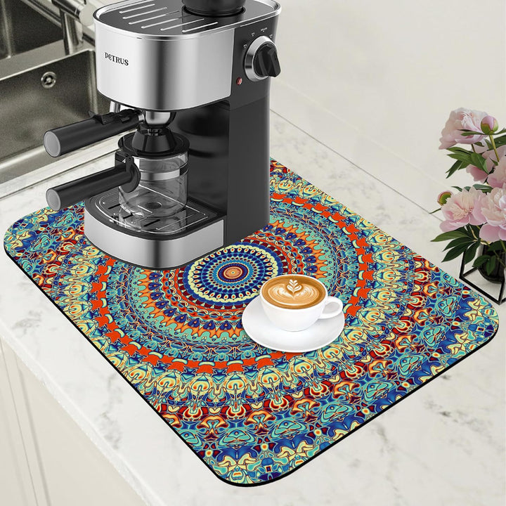 Blumenmotiv Küchentischunterlage