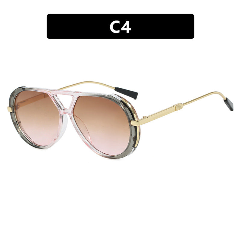 Damen modische Sonnenbrille im eleganten Pilotenstil Karnz