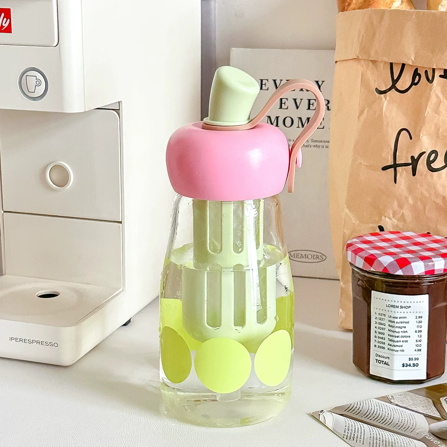 Damen kreative Wasserflasche Karnz