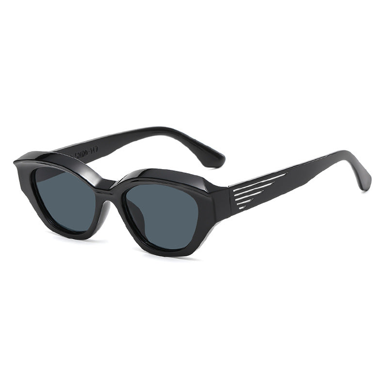 Damen Cat-Eye Sonnenbrille mit markantem Rahmen und UV-Schutz Karnz
