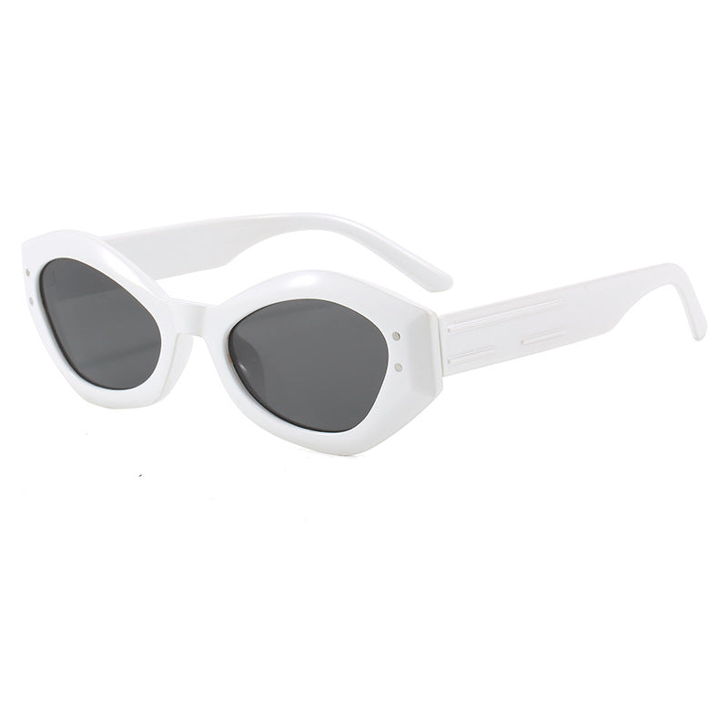 Damen Cat-Eye Sonnenbrille mit modernem Design und breitem Rahmen Karnz