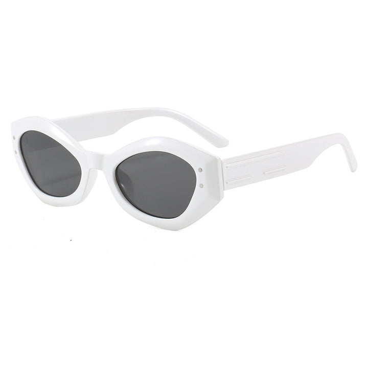 Damen Cat-Eye Sonnenbrille mit modernem Design und breitem Rahmen Karnz