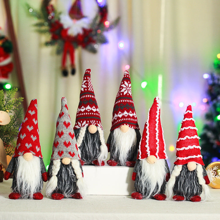 Dekorative Weihnachtsgnom Karnz