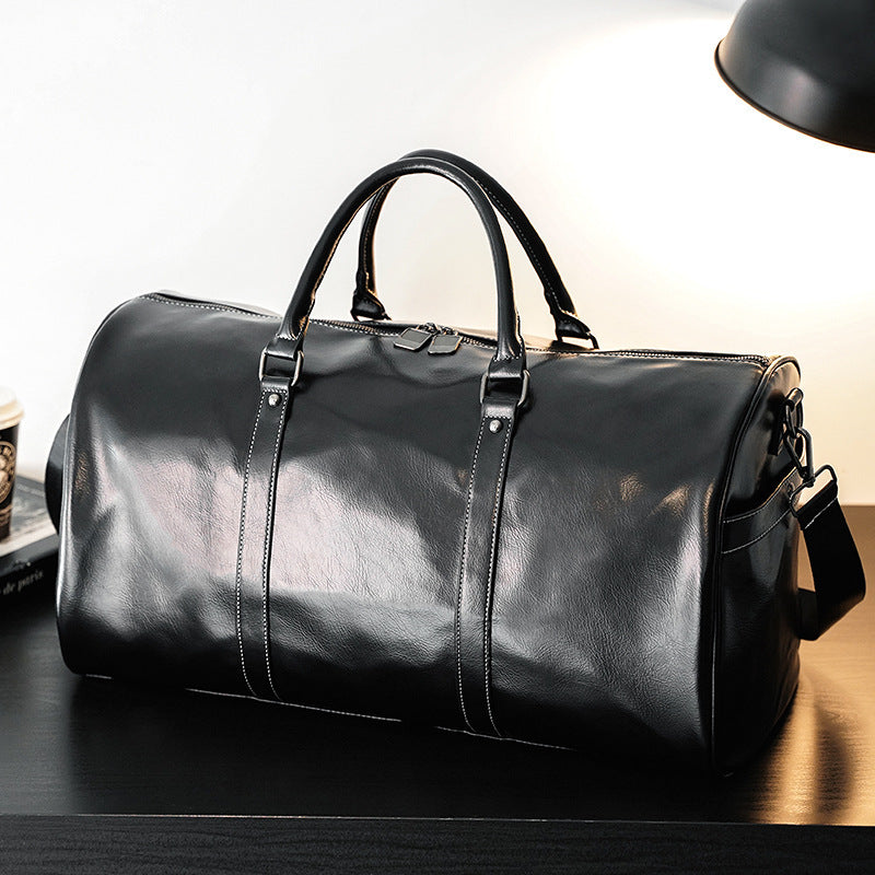 Elegante Leder-Reisetasche Karnz