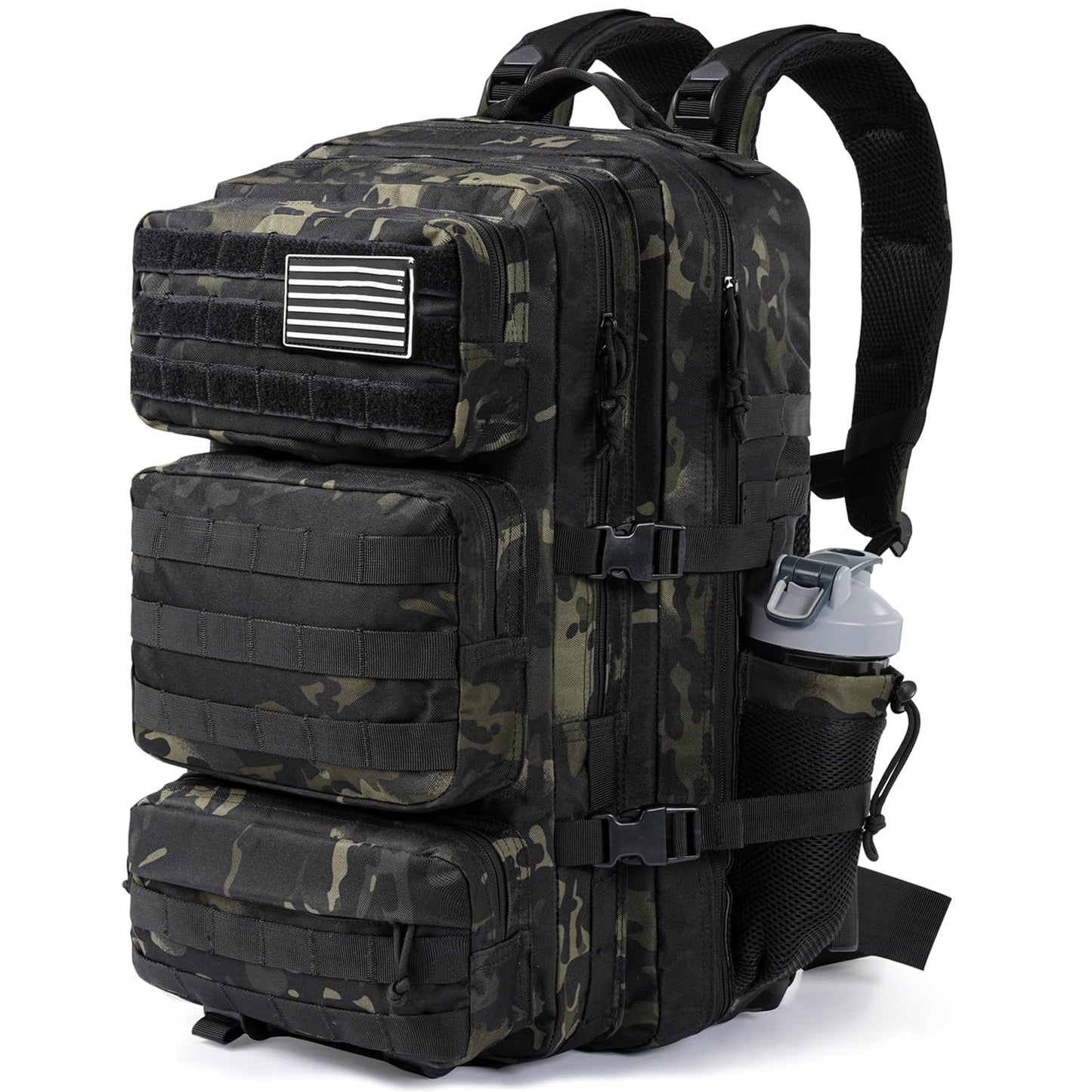 Herren taktischer Militär-Rucksack mit modularen Modulen Karnz