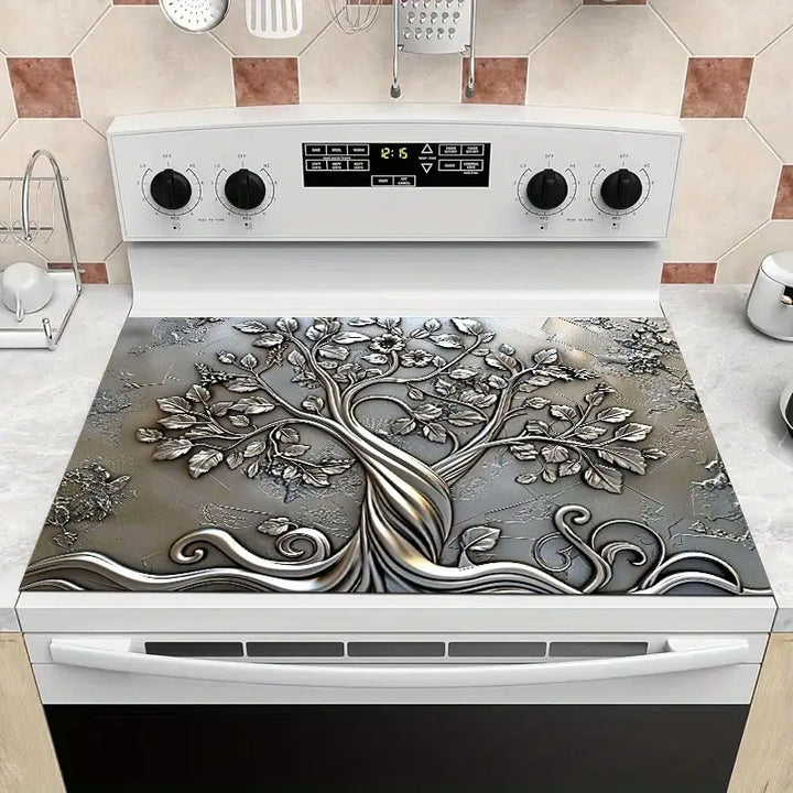 Elegante Lebensbaum dekorative Küchenmatte Karnz