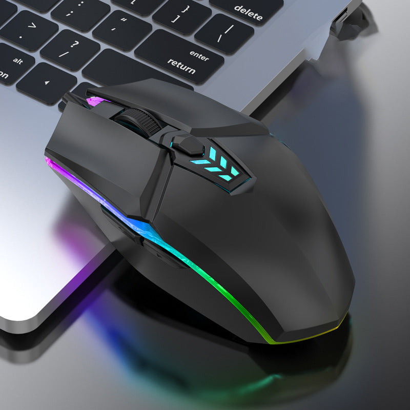 Gaming-Maus mit Ergonomischem Design und Rgb-Beleuchtung Karnz