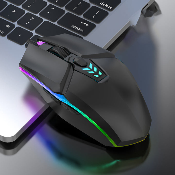 Gaming-Maus mit Ergonomischem Design und Rgb-Beleuchtung Karnz