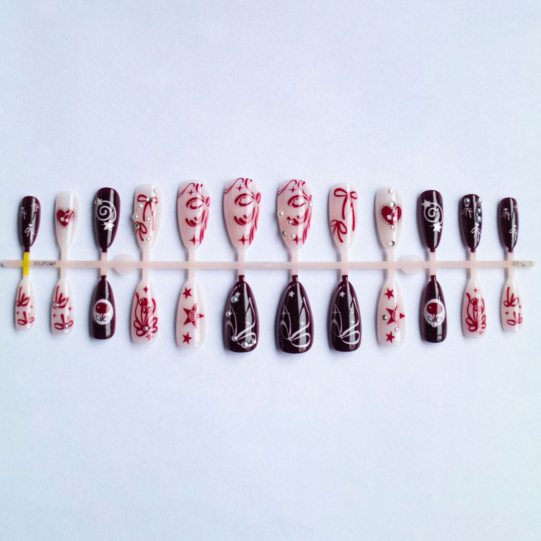 Festliches Nail Art Set