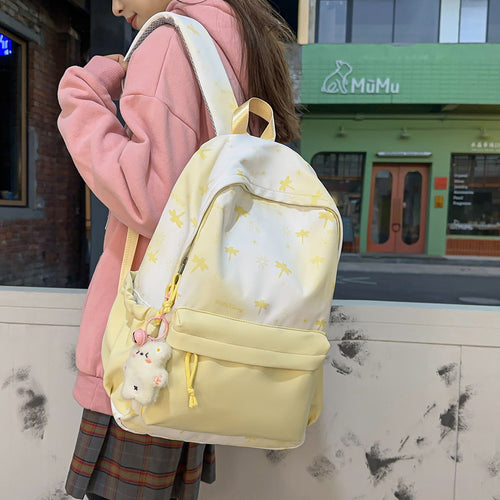 Süßer Freizeitrucksack mit Verspieltem Schmetterlingsdesign Karnz
