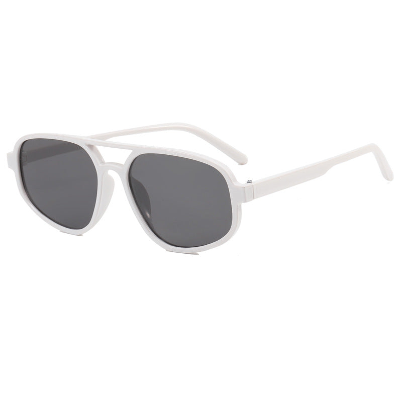 Damen modische Oversized-Sonnenbrille mit trendy Rahmen Karnz