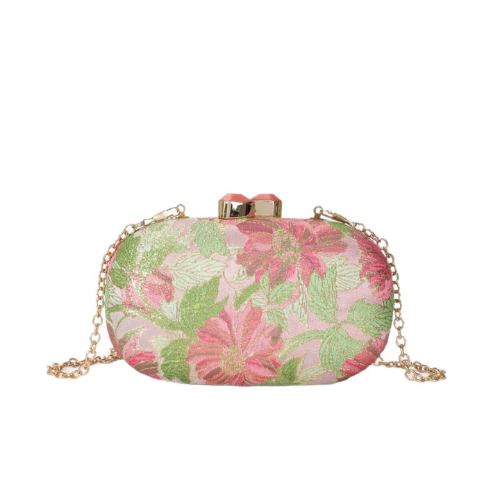 Florale Abend-Clutch