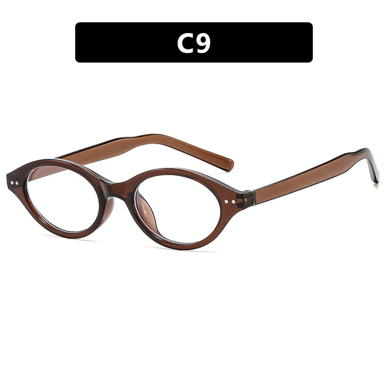 Damen Katzenaugen-Sonnenbrille mit einzigartigem Muster Karnz