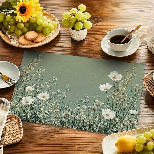 Florales Pflanzen-Motiv Tischset