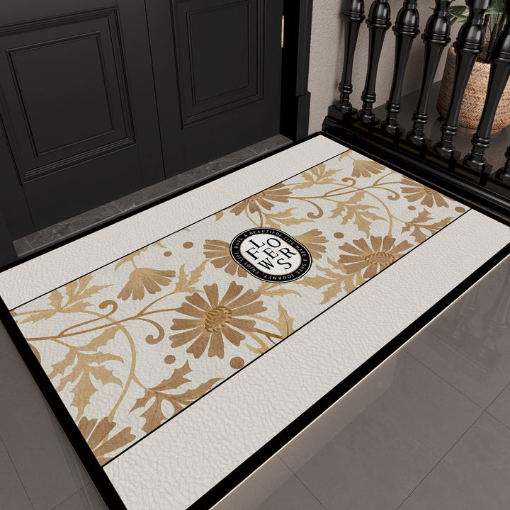 Modern Geometric Badematte Karnz