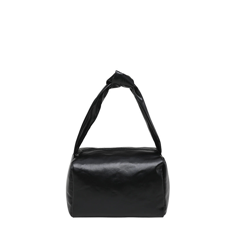 WoVintage-inspirierte strukturierte Handtasche Karnz