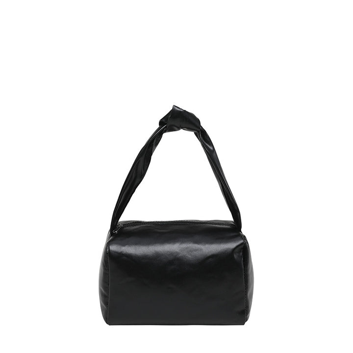 WoVintage-inspirierte strukturierte Handtasche Karnz