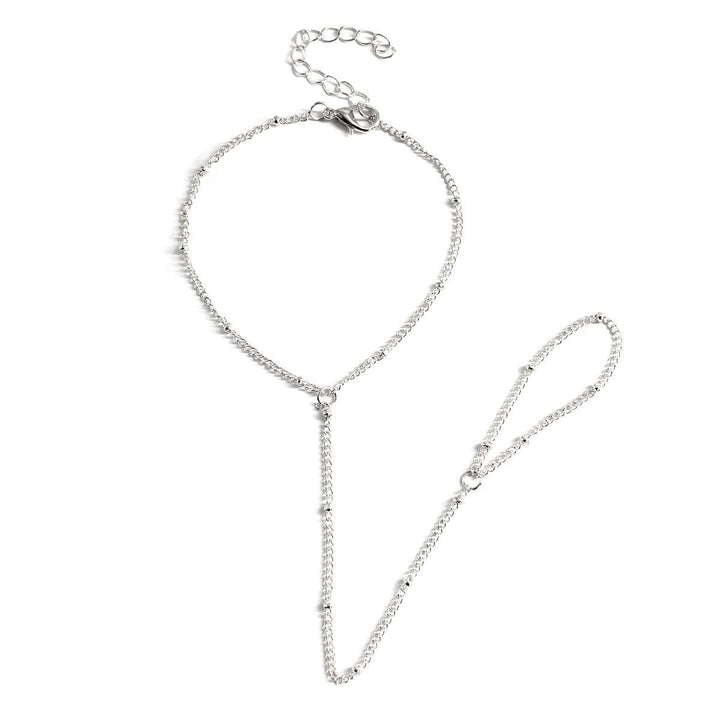 Glamouröse verstellbare Kettenfesselarmband Karnz