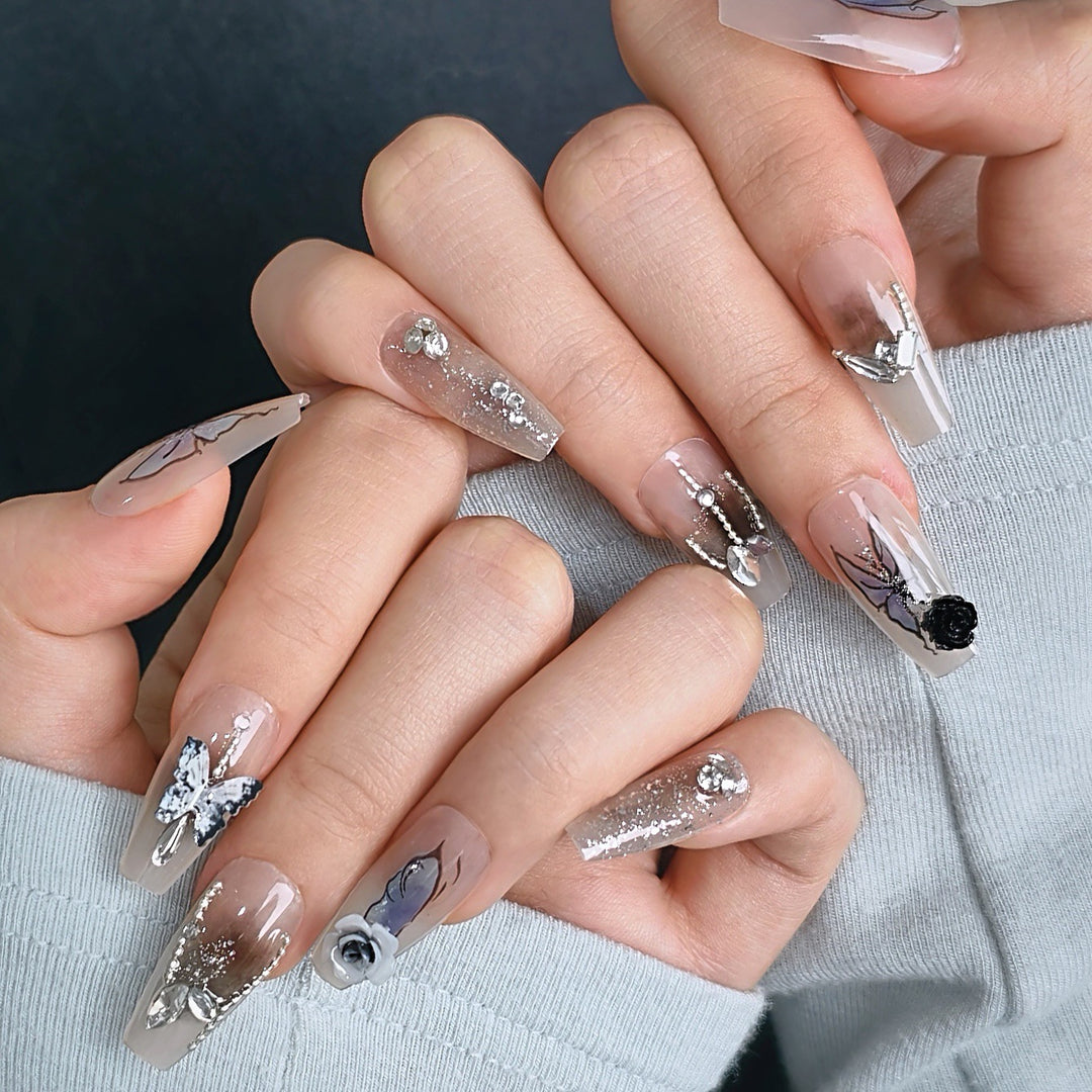 Künstlerische Nageldesign Verlängerungen Karnz