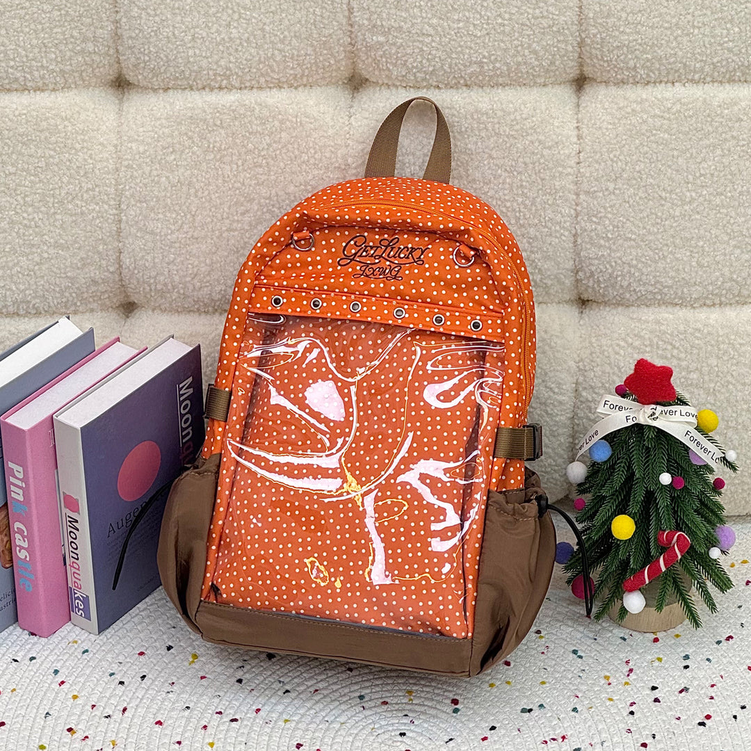 Stylische Punktmuster Charaktertasche Karnz