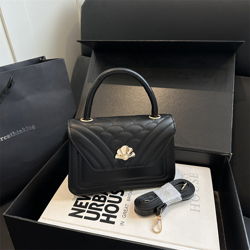 Gep quiltete Vintage-Handtasche