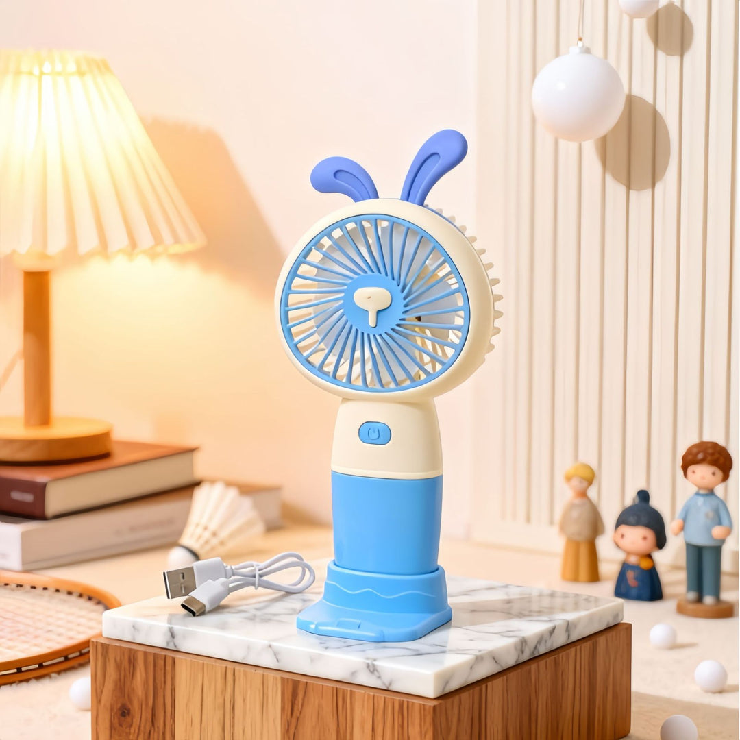 Damen Tragbarer Handventilator mit niedlichem Tierdesign Karnz