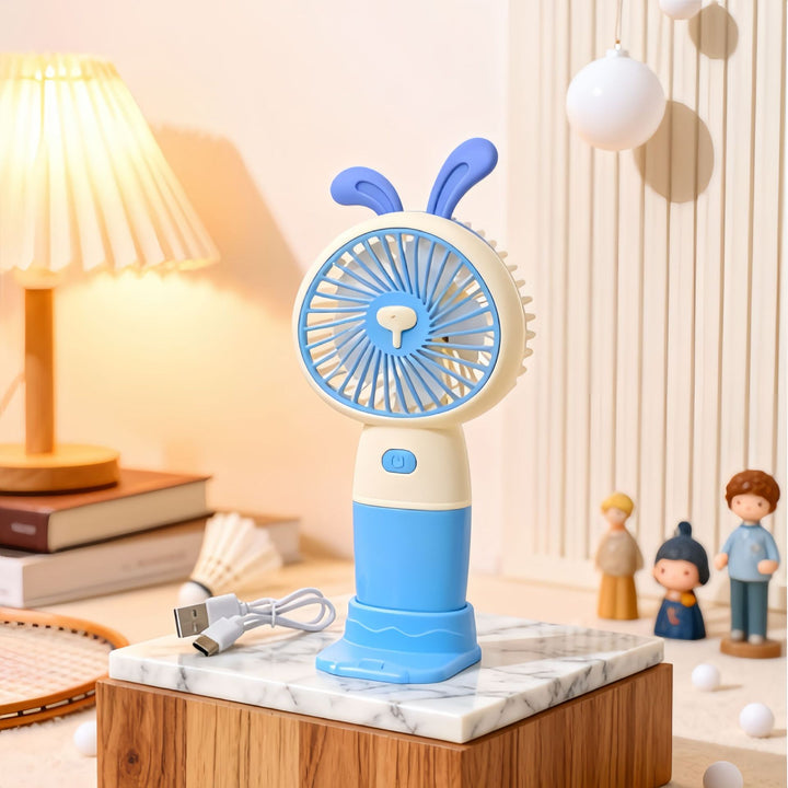 Damen Tragbarer Handventilator mit niedlichem Tierdesign Karnz