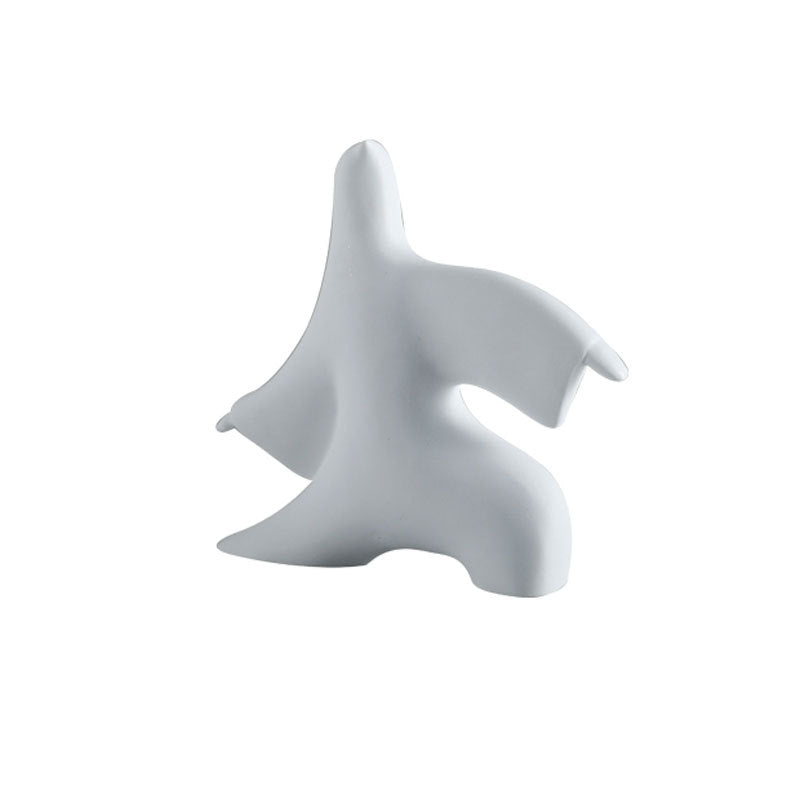 Moderne abstrakte dekorative Skulptur