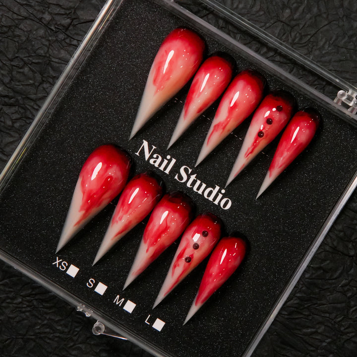 Spiked Stiletto Press-On Nail Set
