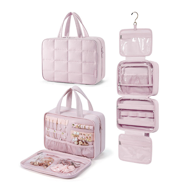 Schmuck-Organizer-Tasche mit Mehreren Fächern Karnz