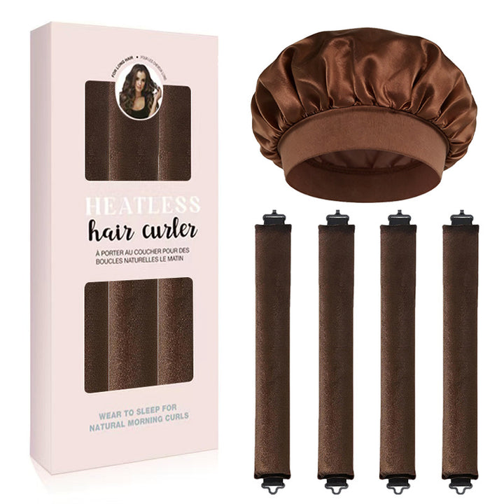 Satin Schlafmütze und Haarknäuel