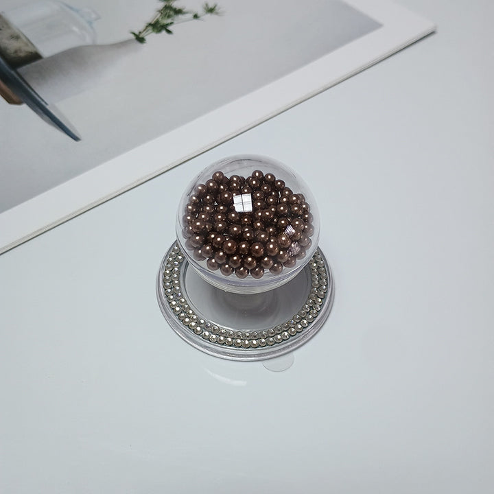 Dekorativer Beaded Kosmetikspiegel Karnz