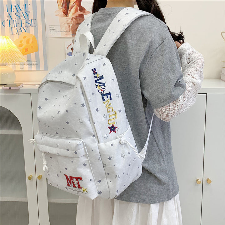 Stylischer mit Sternen verzierten Cordura-Rucksack Karnz