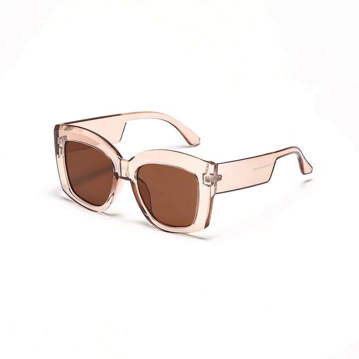 Damen modische Oversize-Sonnenbrille im einzigartigen Design Karnz