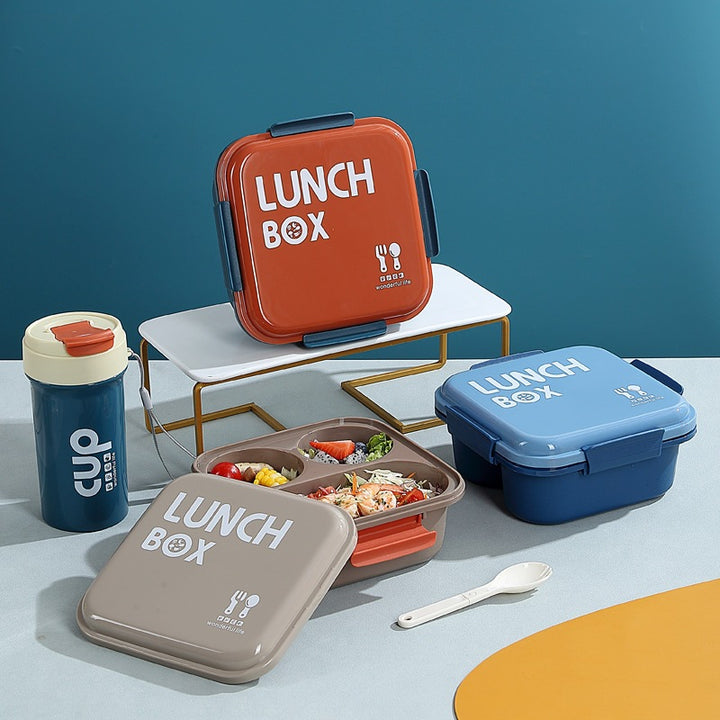 Mehrfach-Abteil Lebensmittelaufbewahrungs Bento Box