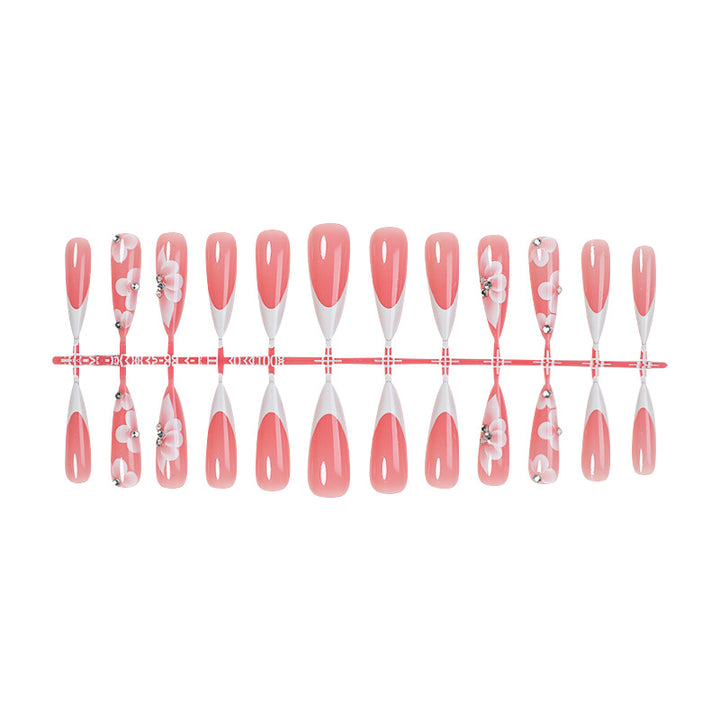 Floral Design Press-On Nail Set Karnz 1788495570