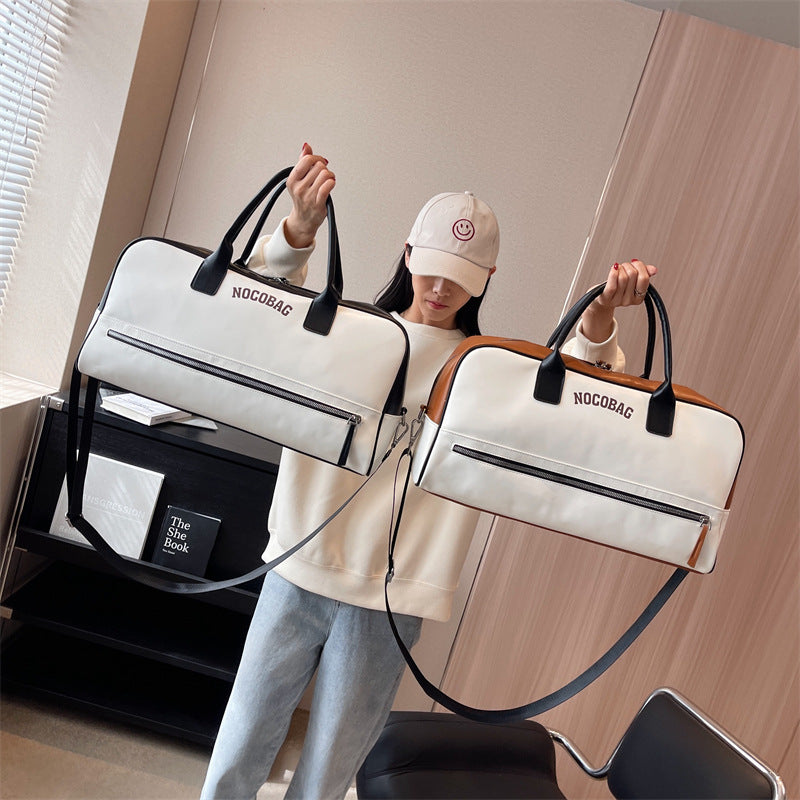 Vielseitige Leder-Reise-Duffel-Tasche Karnz