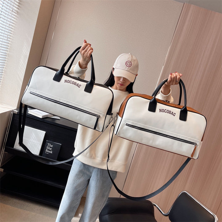 Vielseitige Leder-Reise-Duffel-Tasche Karnz
