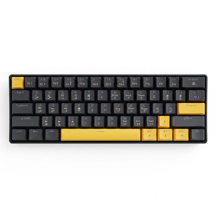 Kompakte kabelgebundene RGB mechanische Gaming-Tastatur Karnz