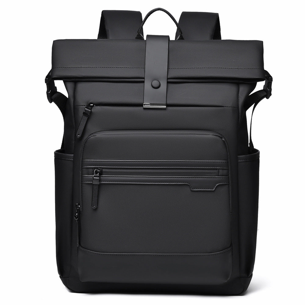 Roll-Top Wasserdichter Laptop-Rucksack Karnz