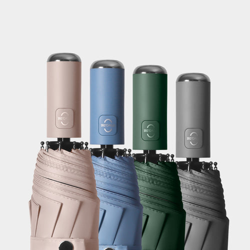 Damen handlicher und eleganter Automatik-Faltschirm Karnz