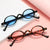 Damen runde Sonnenbrille im Retro-Stil Karnz