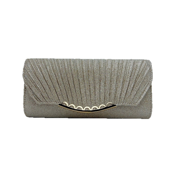 Texturierte Abend-Clutch