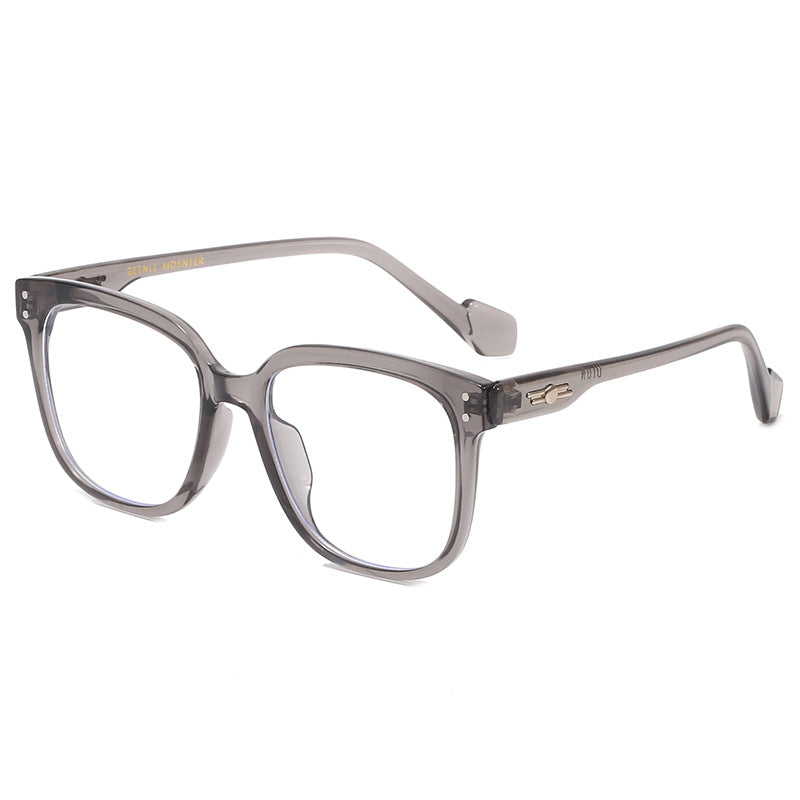 Damen stylische rechteckige Brille Karnz
